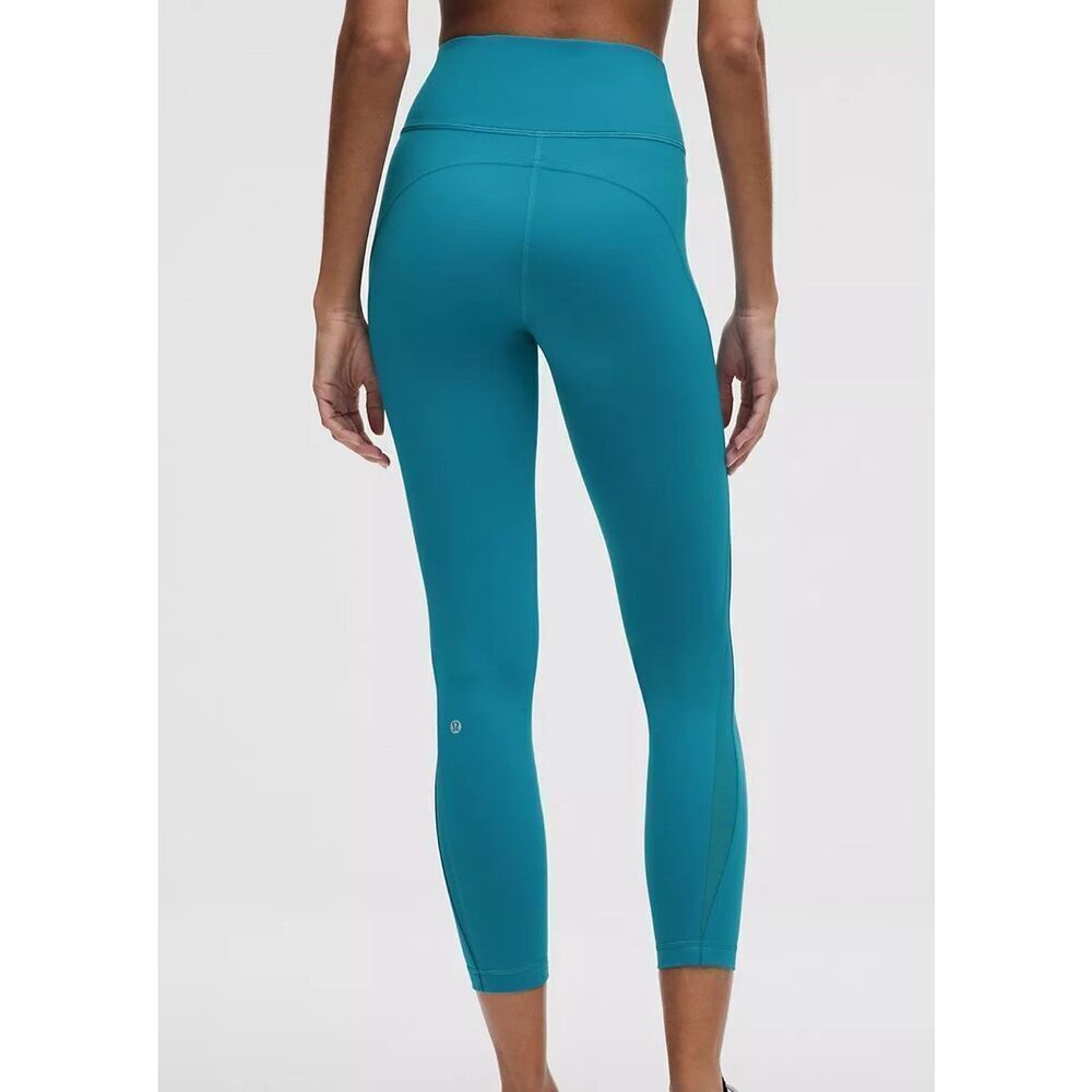 Lululemon Wunder Train Mesh Panel High-Rise Tight 25"  14
